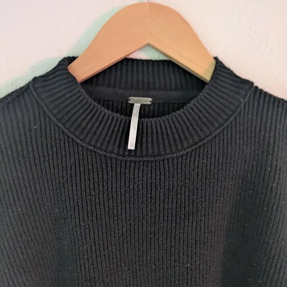 Free-people Women's Black Jumper
